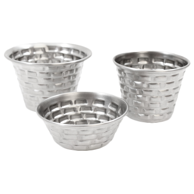 superior-equipment-supply - Tablecraft Products Co - Tablecraft Brickhouse Collection Stainless Steel Ramekin 3 oz.