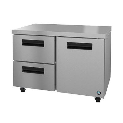 superior-equipment-supply - Hoshizaki - Hoshizaki Stainless Steel 48" Wide Two Section Undercounter Refrigerator