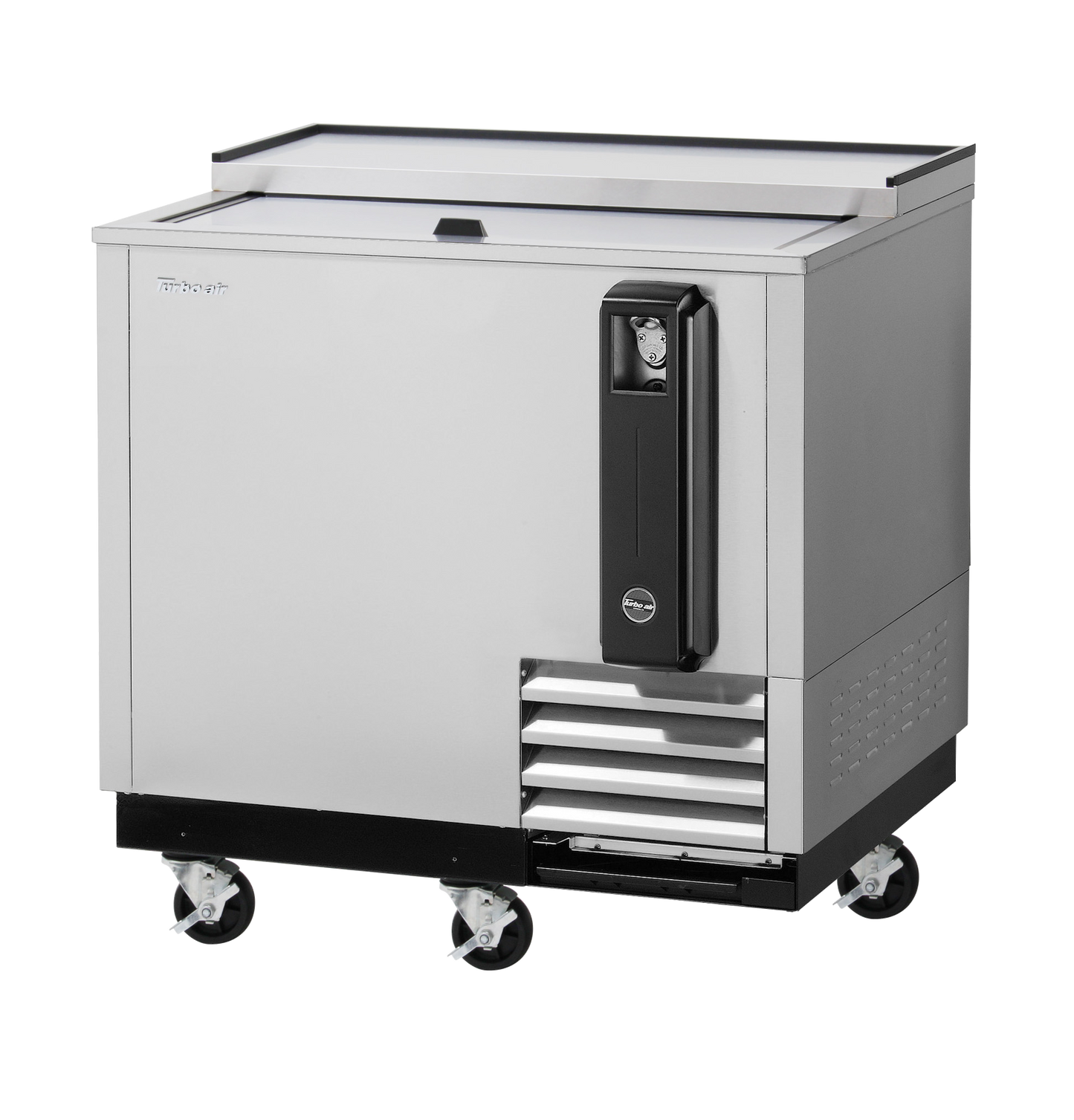 superior-equipment-supply - Turbo Air - Turbo Air Stainless Steel Super Deluxe 36" Bottle Cooler