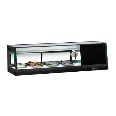 superior-equipment-supply - Turbo Air - Turbo Air 46.6" Wide Stainless Steel Refrigerated Sushi Display Case