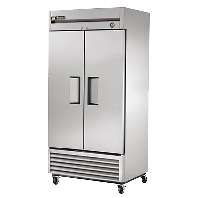 superior-equipment-supply - True Food Service Equipment - True Stainless Steel Two Door Two Section Reach-In Refrigerator
