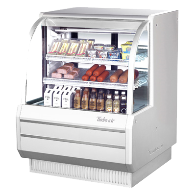 superior-equipment-supply - Turbo Air - Turbo Air 48.5" Wide Anti-Rust Coated Steel Refrigerated Deli Case