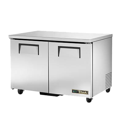 superior-equipment-supply - True Food Service Equipment - True Stainless Steel Two Door 48' Wide Undercounter Refrigerator
