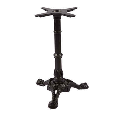 JMC Furniture 28" Height Indoor Cast Iron Cross Base Table Base