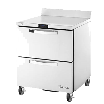 superior-equipment-supply - True Food Service Equipment - True Stainless Steel One Section Work Top Refrigerator 27"W