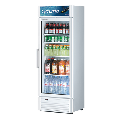 superior-equipment-supply - Turbo Air - Turbo Air Stainless Steel 26.4" Wide One-Section Refrigerated Merchandiser