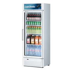 superior-equipment-supply - Turbo Air - Turbo Air Stainless Steel 26.4" Wide One-Section Refrigerated Merchandiser