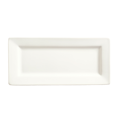 superior-equipment-supply - World Tableware Inc - World Tableware Slate Plate Ultra Bright White 11" x 5" - 12/Case