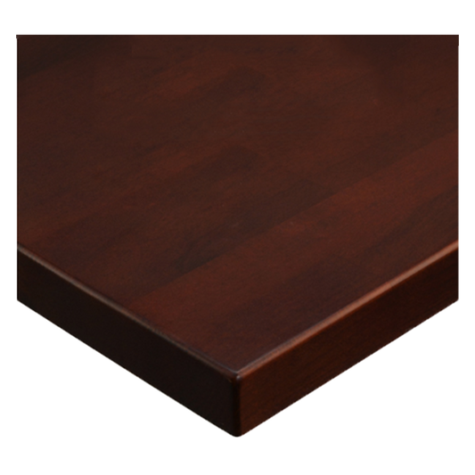 superior-equipment-supply - JMC Furniture - JMC Furniture 24" Diameter Indoor Table Top Dark Mahogany