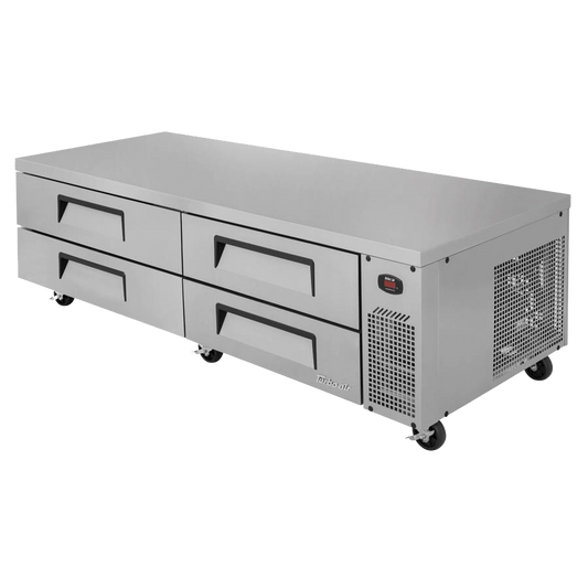 superior-equipment-supply - Turbo Air - Turbo Air Stainless Steel 83.6" Wide Deluxe Refrigerated Equipment Stand