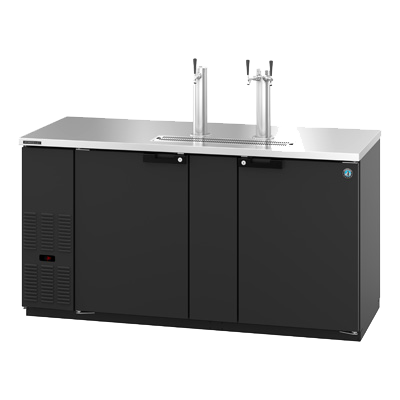 superior-equipment-supply - Hoshizaki - Hoshizaki Two-Section (3) Tap Dispenser (3) 1/2 Keg Capacity Draft Beer Cooler