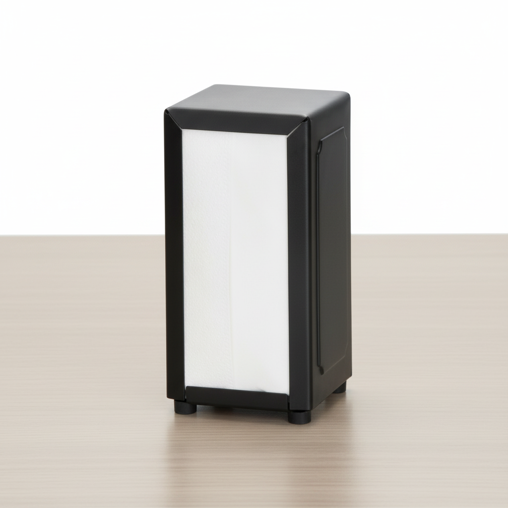 superior-equipment-supply - Tablecraft Products Co - Tablecraft Stainless Steel Double Sided Full Size Napkin Dispenser 4-3/4" x 3-7/8" x 7-1/2"