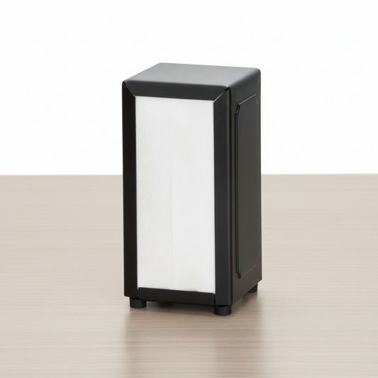 superior-equipment-supply - Tablecraft Products Co - Tablecraft Stainless Steel Double Sided Full Size Napkin Dispenser 4-3/4" x 3-7/8" x 7-1/2"