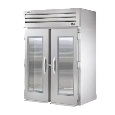 superior-equipment-supply - True Food Service Equipment - True Stainless Steel Two Glass Door Two Section Roll-In Refrigerator