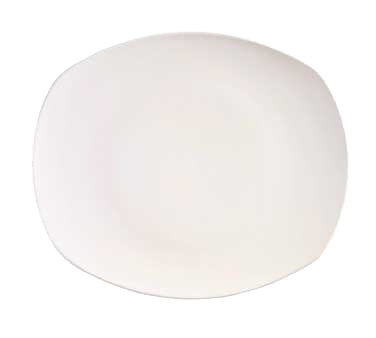 superior-equipment-supply - World Tableware Inc - World Tableware Porcelana Coupe Oblong Plate Porcelain Bright White 8" x 7" - 24 /Case