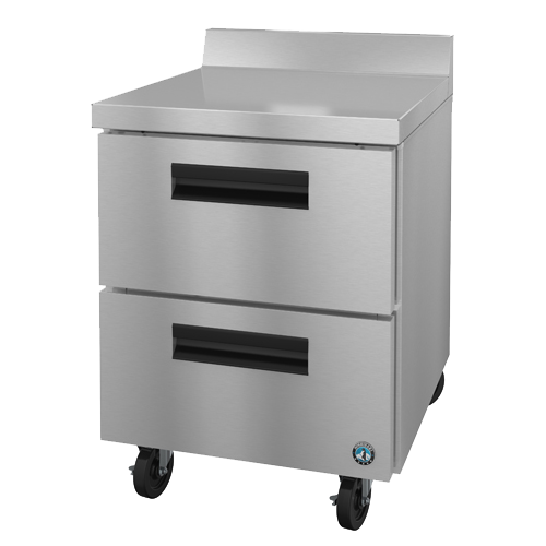 superior-equipment-supply - Hoshizaki - Hoshizaki Stainless Steel 27" Wide Worktop Refrigerator With Two Cabinets