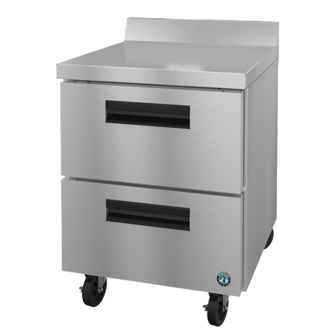 superior-equipment-supply - Hoshizaki - Hoshizaki Stainless Steel 27" Wide Worktop Refrigerator With Two Cabinets