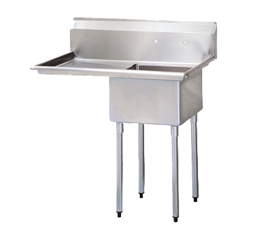 superior-equipment-supply - Turbo Air - Turbo Air 51" Wide Stainless Steel One Compartment Sink