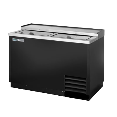 superior-equipment-supply - True Food Service Equipment - True Black Powder Coated Exterior Bottle Cooler 49.5"W