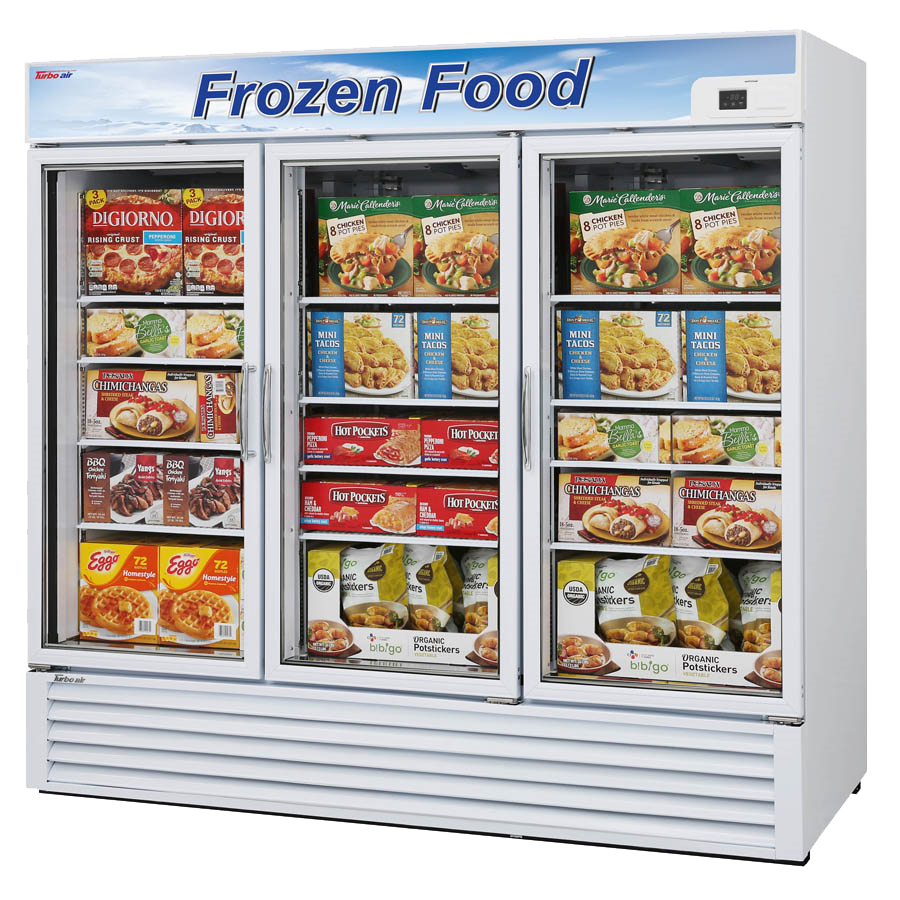 superior-equipment-supply - Turbo Air - Turbo Air 81.88" Wide Three-Section Freezer Merchandiser