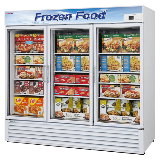 superior-equipment-supply - Turbo Air - Turbo Air 81.88" Wide Three-Section Freezer Merchandiser