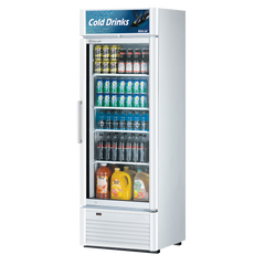 superior-equipment-supply - Turbo Air - Turbo Air 27" Wide Stainless Steel One-Section Refrigerated Merchandiser