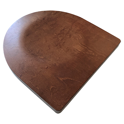 JMC Furniture Solid Wood Seat Replacement Walnut