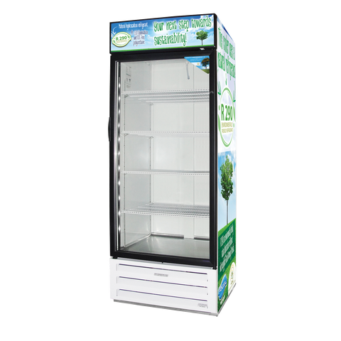 Howard McCray 30" Wide One-Section Reach-In Refrigerator Merchandiser With 26 cu. ft. Capacity