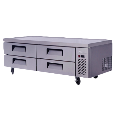 superior-equipment-supply - Migali - Migali Two-Section 72.4"W Four Drawer Refrigerated Equipment Stand