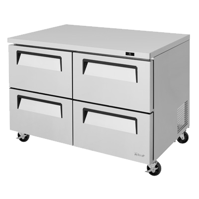 superior-equipment-supply - Turbo Air - Turbo Air 48.25" Wide Stainless Steel Drawer Access Undercounter Refrigerator