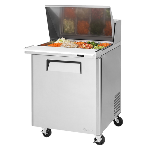 superior-equipment-supply - Turbo Air - Turbo Air 27.5" Wide Stainless Steel One-Section Refrigerated Sandwich Unit