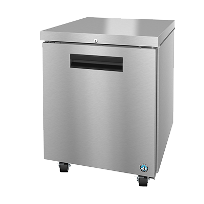 superior-equipment-supply - Hoshizaki - Hoshizaki Stainless Steel 27" Wide Reach-In Undercounter Freezer With Cylinder Door Lock