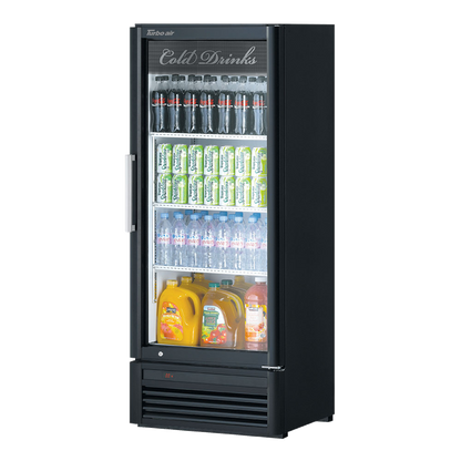 superior-equipment-supply - Turbo Air - Turbo Air 25.75" Wide One-Section Stainless Steel Refrigerated Merchandiser