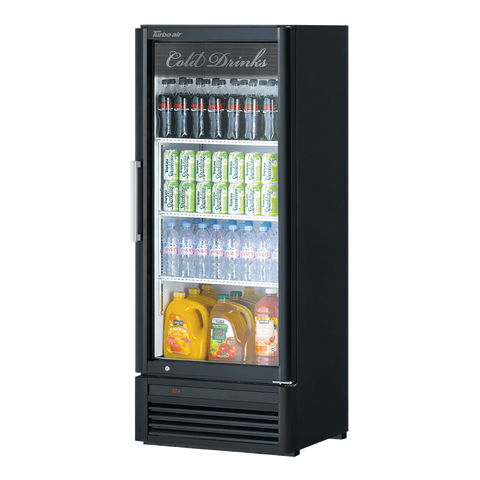 superior-equipment-supply - Turbo Air - Turbo Air 25.75" Wide One-Section Stainless Steel Refrigerated Merchandiser