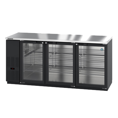 superior-equipment-supply - Hoshizaki - Hoshizaki Reach-In ThreeSection Back Bar Cooler 80"W (4) 1/2 Kegs