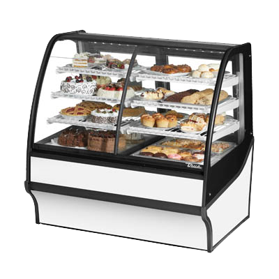 superior-equipment-supply - True Food Service Equipment - True Stainless Steel Self-Contained 48"W Dual Zone Merchandiser