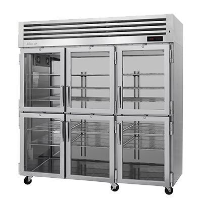 superior-equipment-supply - Turbo Air - Turbo Air 77.75" Wide Three-Section Stainless Steel Reach-In Heated Cabinet