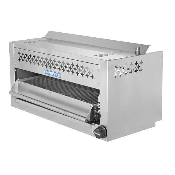 superior-equipment-supply - Turbo Air - Turbo Air 24" Wide Stainless Steel Countertop/Wall Mount Gas Salamander