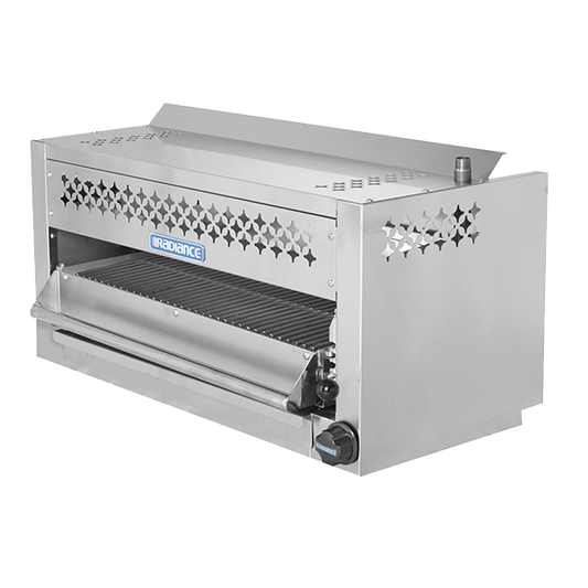 superior-equipment-supply - Turbo Air - Turbo Air 24" Wide Stainless Steel Countertop/Wall Mount Gas Salamander