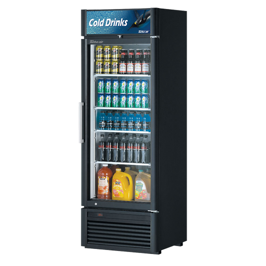 superior-equipment-supply - Turbo Air - Turbo Air 27" Wide Stainless Steel One-Section Refrigerated Merchandiser