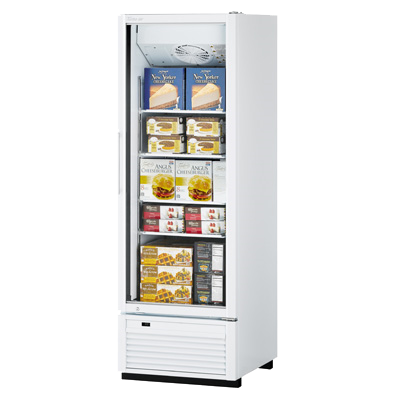 superior-equipment-supply - Turbo Air - Turbo Air One-Section 27" Wide Stainless Steel Super Deluxe Freezer Merchandiser