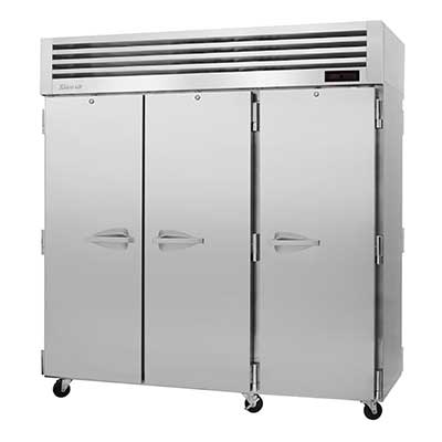 superior-equipment-supply - Turbo Air - Turbo Air 77.75" Wide Three-Section Stainless Steel Pass-Thru Heated Cabinet