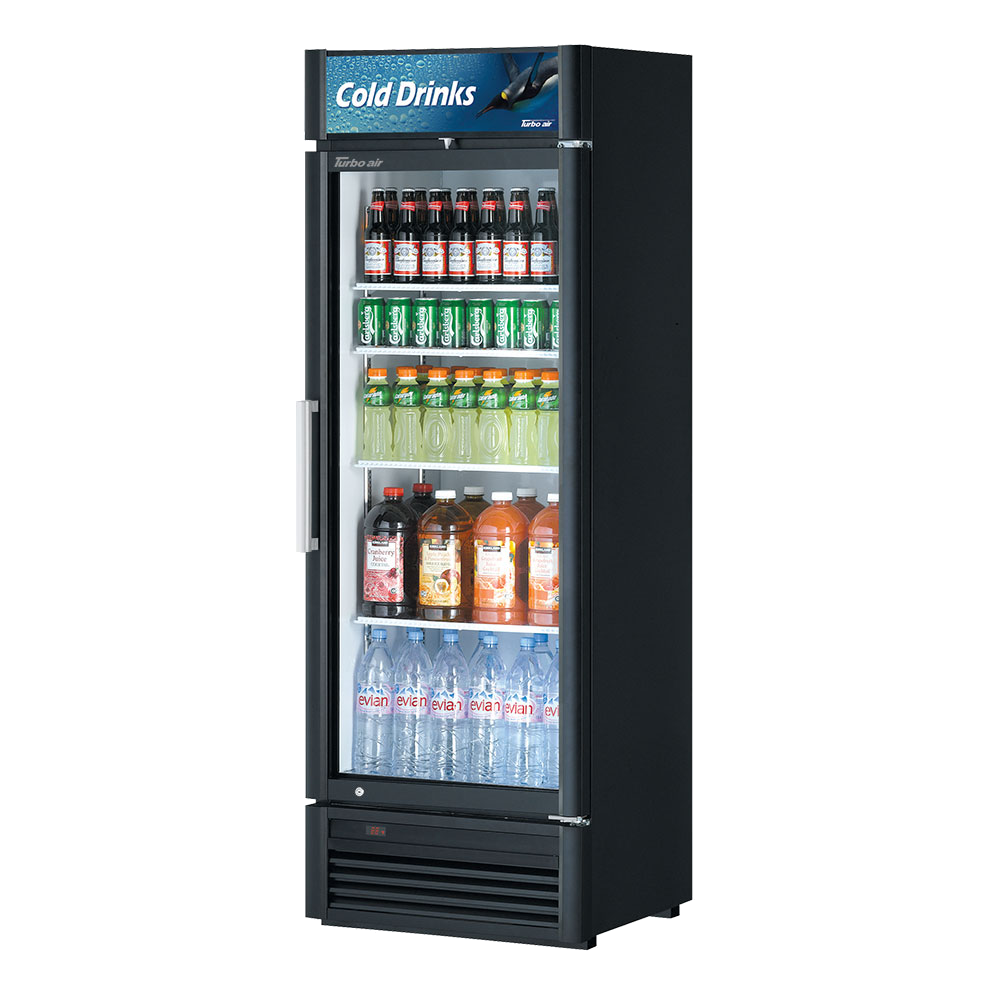 superior-equipment-supply - Turbo Air - Turbo Air Stainless Steel 26.4" Wide One-Section Refrigerated Merchandiser