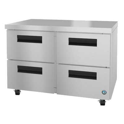superior-equipment-supply - Hoshizaki - Hoshizaki Stainless Steel 48" Wide Two Section Undercounter Freezer With Four Drawers