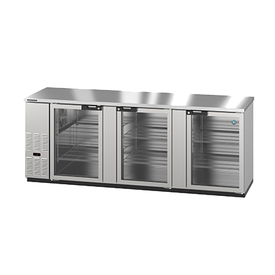 Hoshizaki Three Section Reach-In  Back Bar Cooler 95.5" Wide (5) 1/2 Kegs