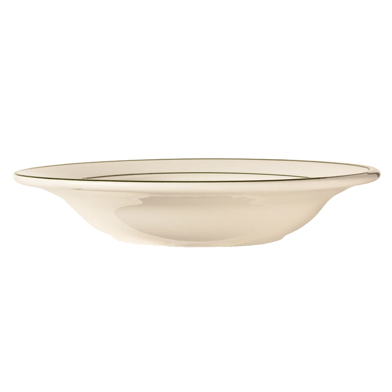 World Tableware Creamy White Stoneware Deep Rim Soup Bowl - 12/Dozen