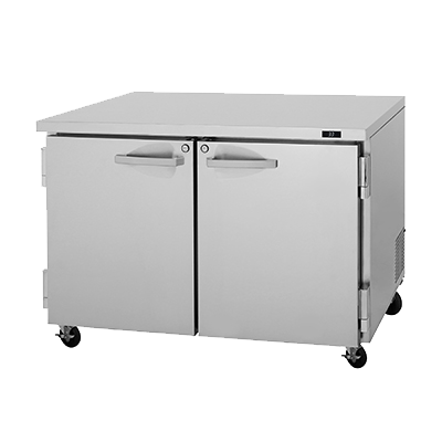 superior-equipment-supply - Turbo Air - Turbo Air 48.25" Wide Stainless Steel Two-Section Undercounter Refrigerator