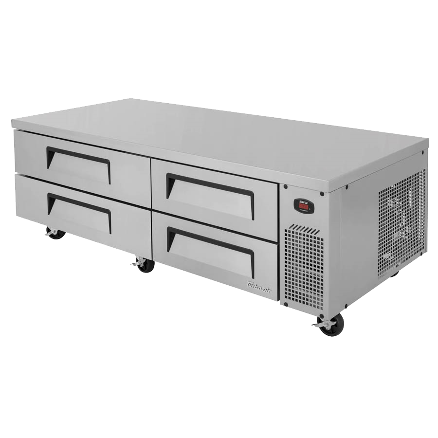 superior-equipment-supply - Turbo Air - Turbo Air Stainless Steel 72" Wide Super Deluxe Refrigerated Equipment Stand