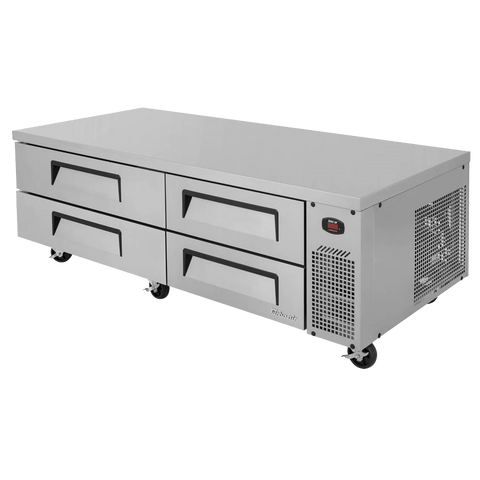 superior-equipment-supply - Turbo Air - Turbo Air Stainless Steel 72" Wide Super Deluxe Refrigerated Equipment Stand