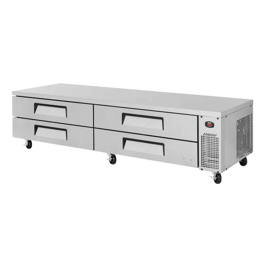 superior-equipment-supply - Turbo Air - Turbo Air Stainless Steel 96.4" Wide Super Deluxe Refrigerated Equipment Stand